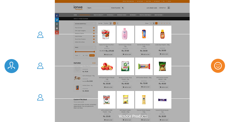 Multi-vendor eCommerce platform to streamline your vendor management.