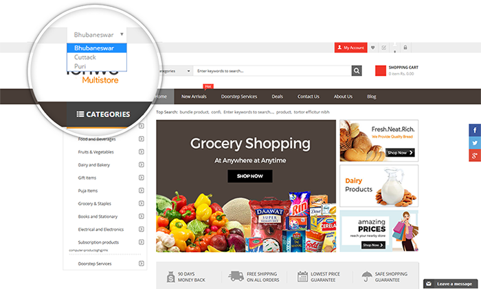 Multi-store eCommerce platform to streamline your store management.