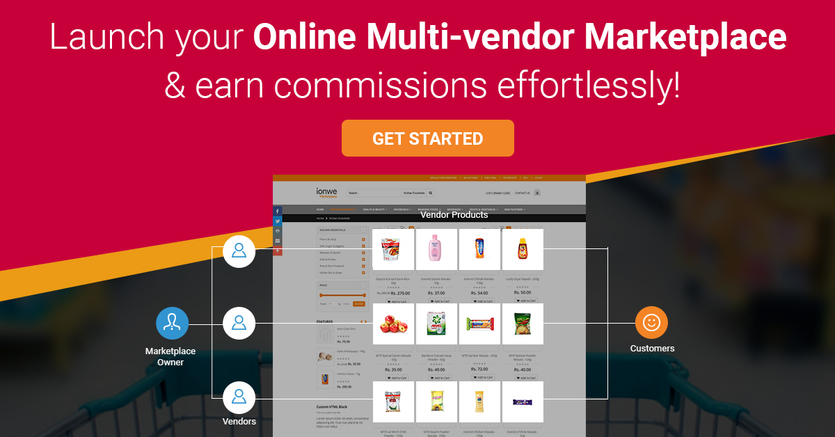 virtual multi vendor marketplace