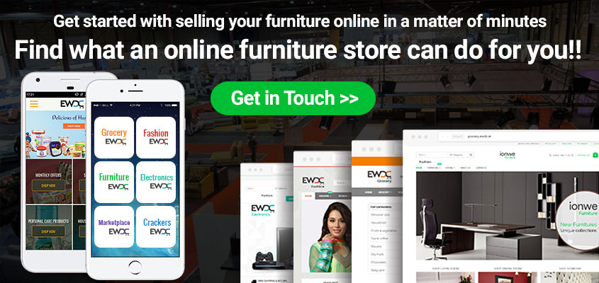 furniture ecommerce website development