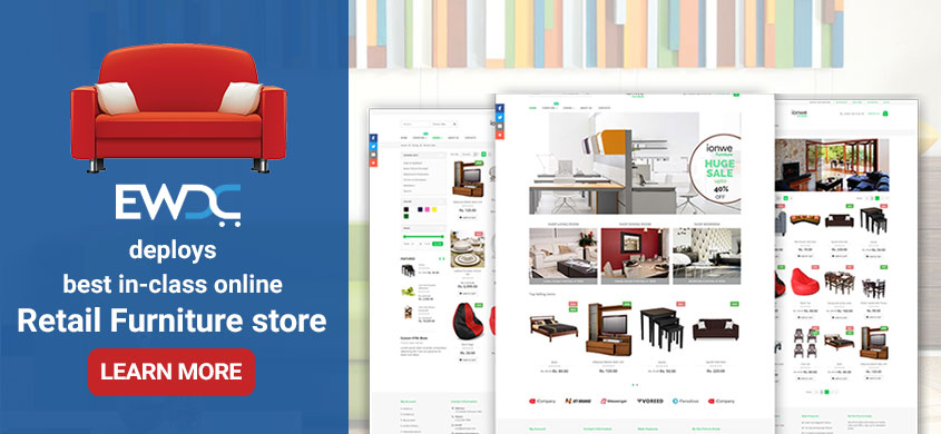 furniture retail ecommerce website