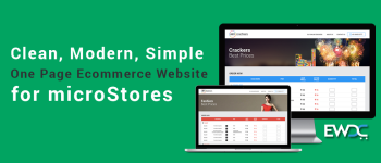 Introducing One Page Ecommerce Website